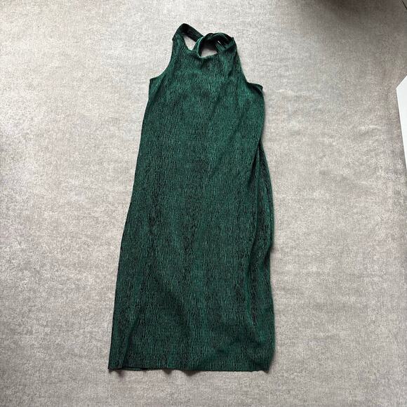 Anthropologie Dresses & Skirts - Anthropologie Green Velvet Midi Dress